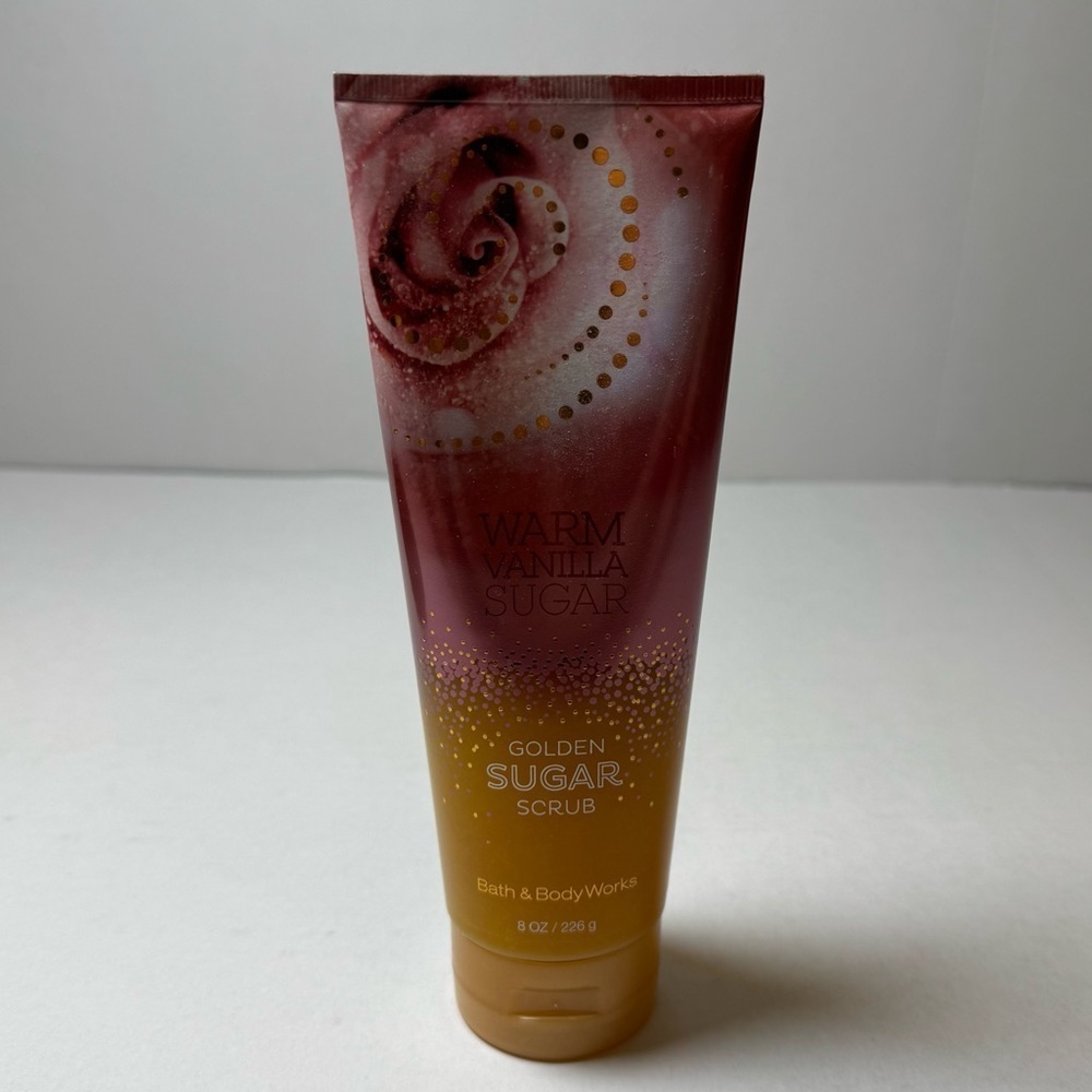 Bath & Body Works Warm Vanilla Sugar Golden Sugar Scrub 8 Oz Sealed, Rare